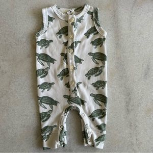 Kate Quinn sea turtle sleeveless romper